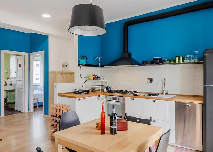 Guesthost - Bell'occhio Colorful With Parking 公寓 佩鲁贾