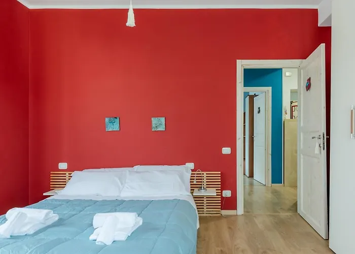 公寓 Guesthost - Bell'occhio Colorful With Parking